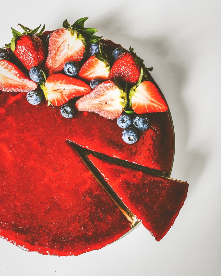 Pastel de queso – Vegan&nbsp;cheesecake