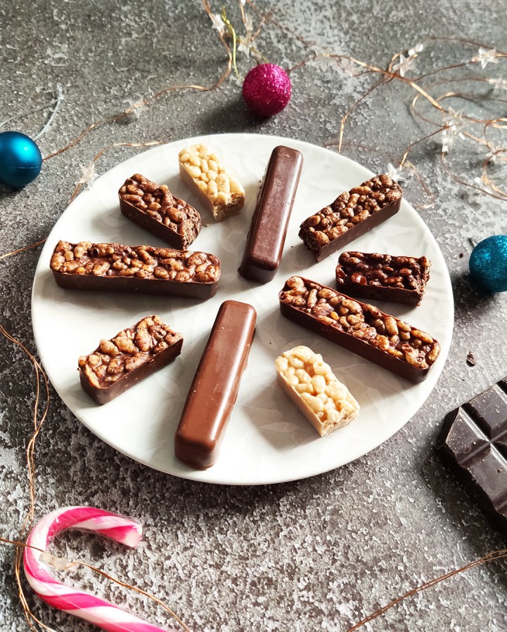 Turrón de chocolate&nbsp;crujiente